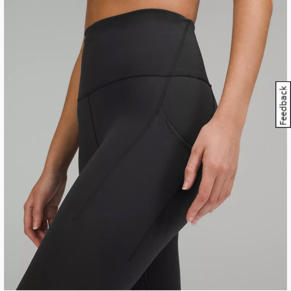 Lulu Wunder Train High-Rise Tight with Pockets 25"